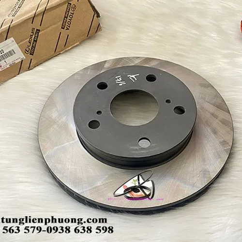 Đĩa phanh trước innova chính hãng chất lượng 43512-0k020