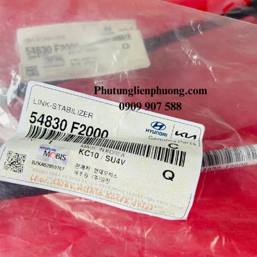 Rotuyn cân bằng trước Hyundai Elantra, Rio chính hãng chất lượng mã 54830F2000