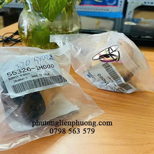 Cao su tăm bông phuộc nhún sau Hyundai accent, forte, kia cerato chính hãng mã 553261-M000