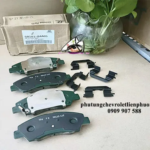 Má phanh trước hyundai grand i10 chính hãng mã 58101-B4A05