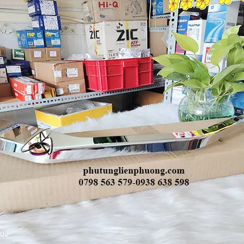 Nẹp mạ cản trước phía dưới bên lái mitsubishi xpander chính hãng mã 6407A187