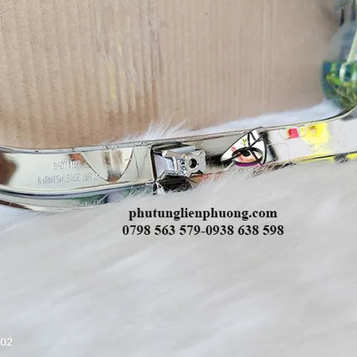 Nẹp mạ cản trước phía dưới bên lái mitsubishi xpander chính hãng mã 6407A187