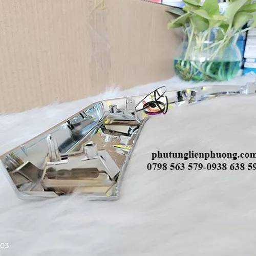 Nẹp mạ cản trước phía dưới bên lái mitsubishi xpander chính hãng mã 6407A187