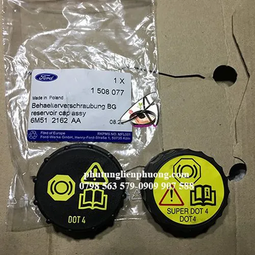 Nắp bình dầu phanh transit chính hãng 6M512162AA