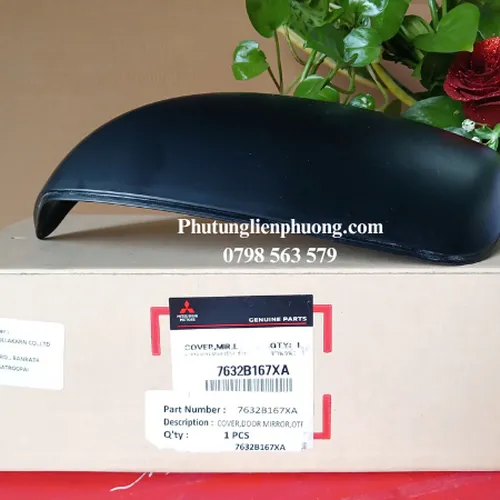 Ốp gương chiếu hậu Mitsubishi Attrage, Mirage chính hãng 7632B167XA