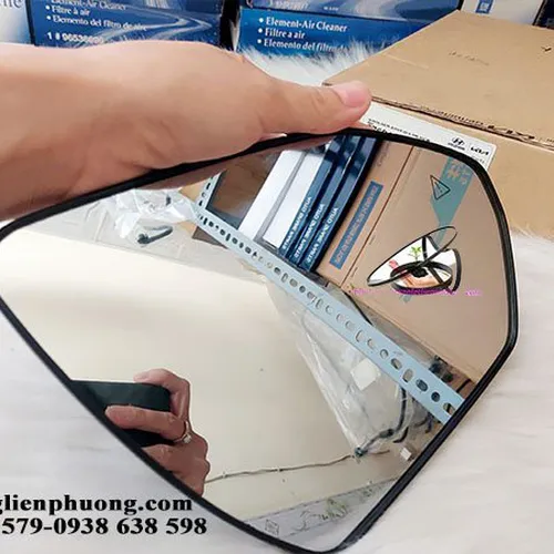 Mặt gương chiếu hậu phải hyundai tucson đời 2022 - 2023 chính hãng