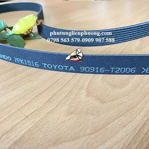 Dây curoa tổng xe Fortuner - Phụ tùng quan trọng cho động cơ máy dầu Toyota Fortuner