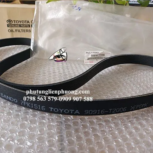 Dây curoa tổng xe Fortuner - Phụ tùng quan trọng cho động cơ máy dầu Toyota Fortuner