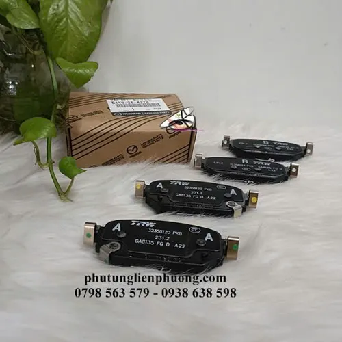 Bố thắng sau Mazda 3 chính hãng giá tốt Mã BAY02643ZB