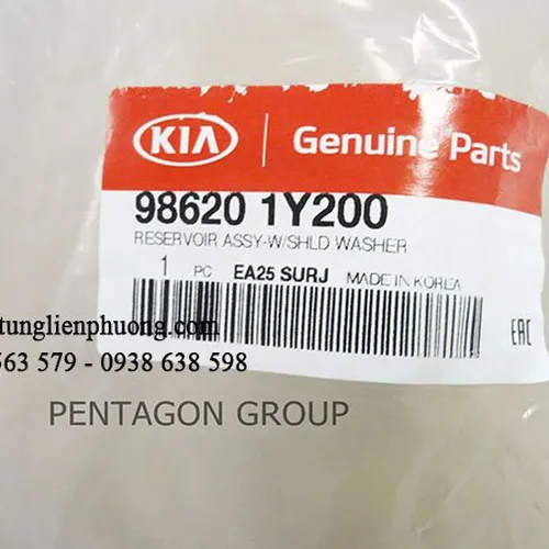 Bình nước rửa kính kia morning picanto chính hãng mã 98620-1Y200