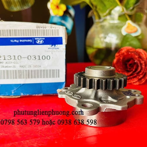 Bơm dầu động cơ hyundai i10 chính hãng mã 2131003100