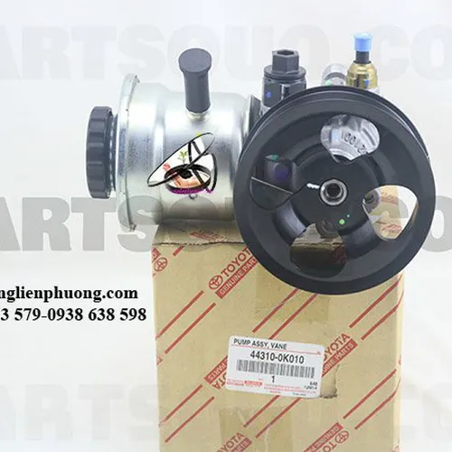 Bơm trợ lực lái innova, toyota hilux chính hãng giá rẻ mã 44310-0K010