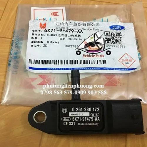 Cảm biến áp suất đường ống nạp ford transit chính hãng chất lượng cao mã 6X719F479AA