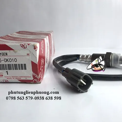Cảm biến oxy khí xả toyota innova, fortuner - chính hãng, bền bỉ