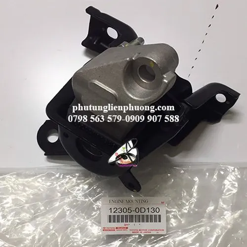 Cao su chân máy altis, toyota corolla altis- mã 123050D130 