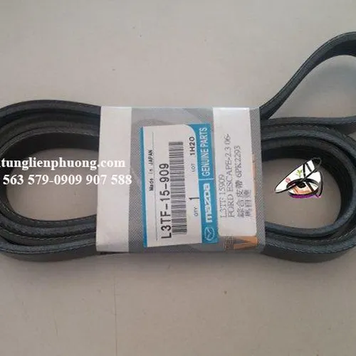 Dây curoa tổng escape, mazda hàng chính hãng mã chuẩn xịn L3TF15909