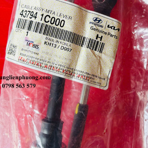 Dây đi số sàn hyundai getz chính hãng chuẩn xịn mã 437941C000
