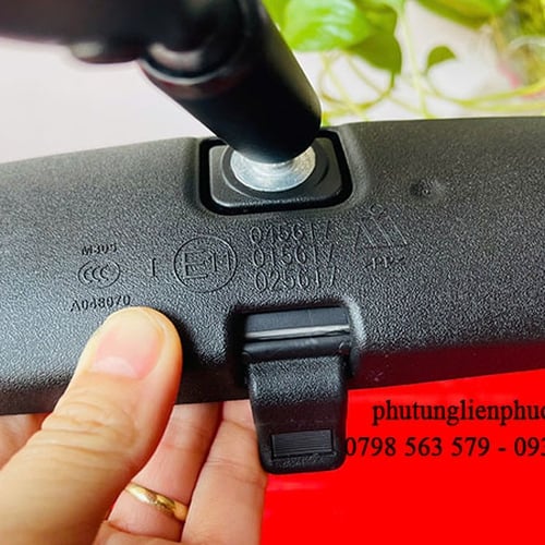 Gương chiếu hậu trong xe mazda 3 không điện chính hãng mã KD5369220B