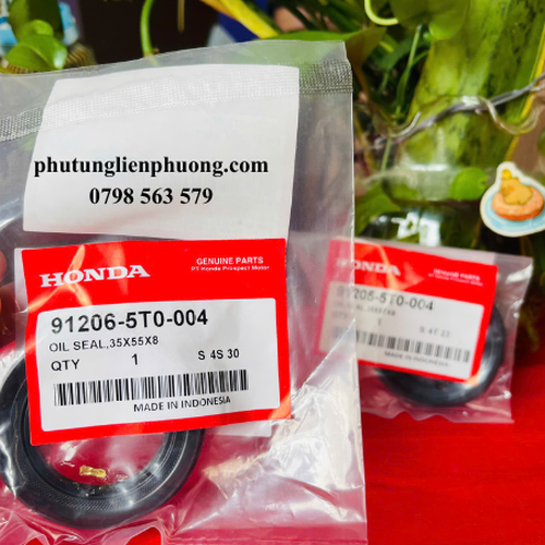 Phớt quả bí honda civic, brio chính hãng mã 912055t0-004