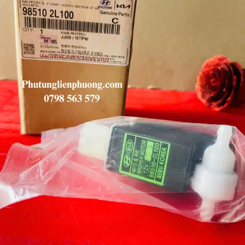 Mô tơ bơm nước rửa kính Kia Morning, Tucson , i30 chính hãng Hàn Quốc mã 985102L100