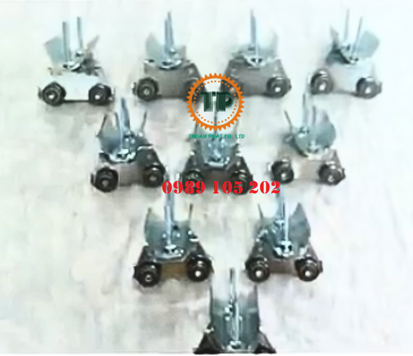 Con trượt treo cáp điện ray C Con trượt treo cáp điện ray C