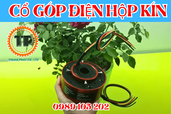 Cổ góp điện hộp kín 4 pha trục 20 Cổ góp điện hộp kín 4 pha trục 20