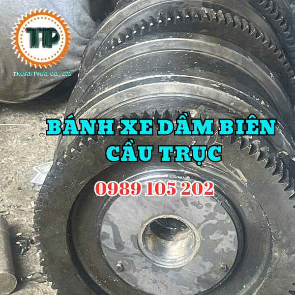 Bánh xe dầm biên cầu trục Bánh xe dầm biên cầu trục