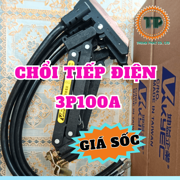 Chổi tiếp điện Kyec 3P100A Chổi tiếp điện Kyec 3P100A