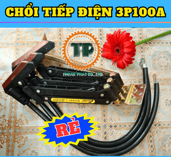 Chổi tiếp điện Kyec 3P100A Chổi tiếp điện Kyec 3P100A