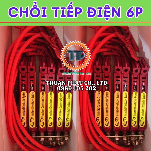 Chổi tiếp điện I.T.S 6P-60A Chổi tiếp điện I.T.S 6P-60A