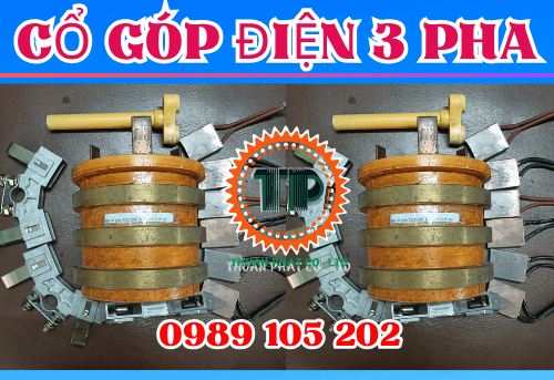 Cổ góp điện 3 pha YZR280 (65x160x140mm) Cổ góp điện 3 pha YZR280 (65x160x140mm)