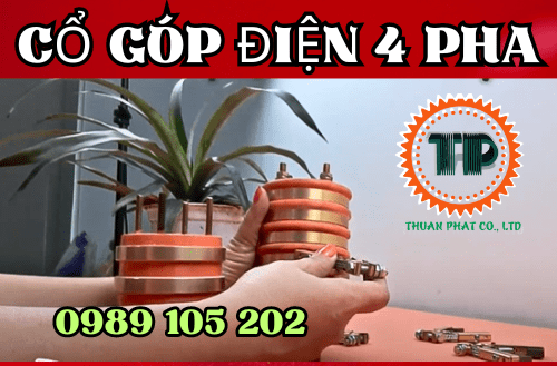Cổ góp điện 4 pha: Sự lựa chọn tối ưu cho động cơ quay Cổ góp điện 4 pha: Sự lựa chọn tối ưu cho động cơ quay