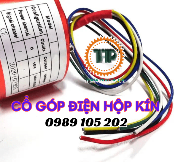 Cổ góp điện hộp kín Cổ góp điện hộp kín