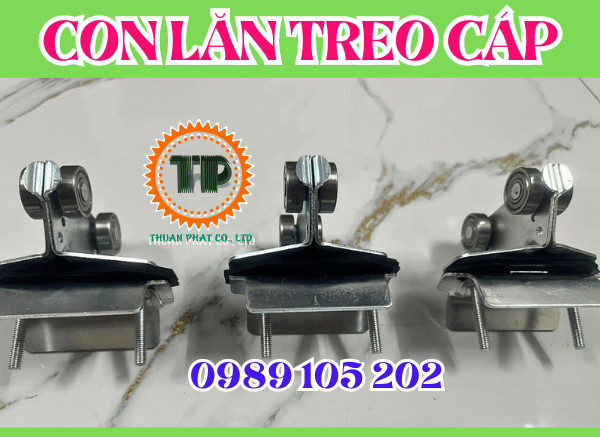 Con trượt treo cáp điện ray C Con trượt treo cáp điện ray C