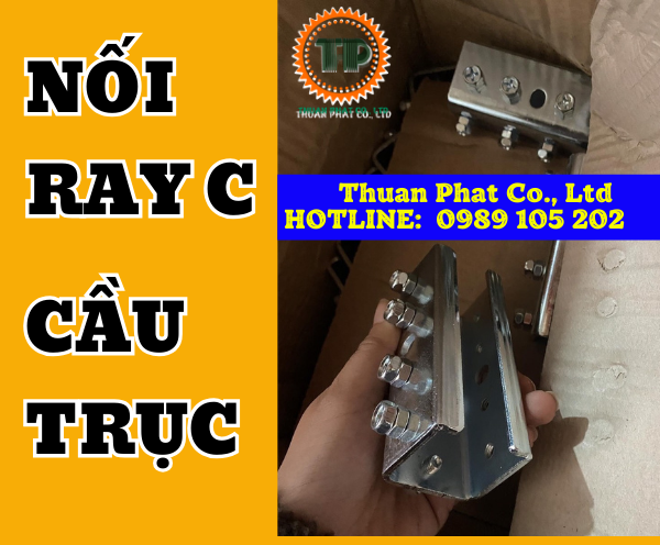 Nối ray C cầu trục giá rẻ Nối ray C cầu trục giá rẻ