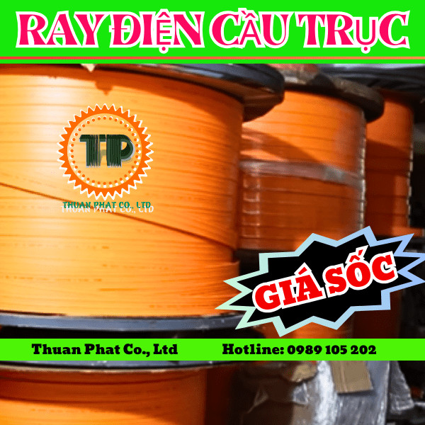 Ray điện an toàn cầu trục 3P-50A Ray điện an toàn cầu trục 3P-50A