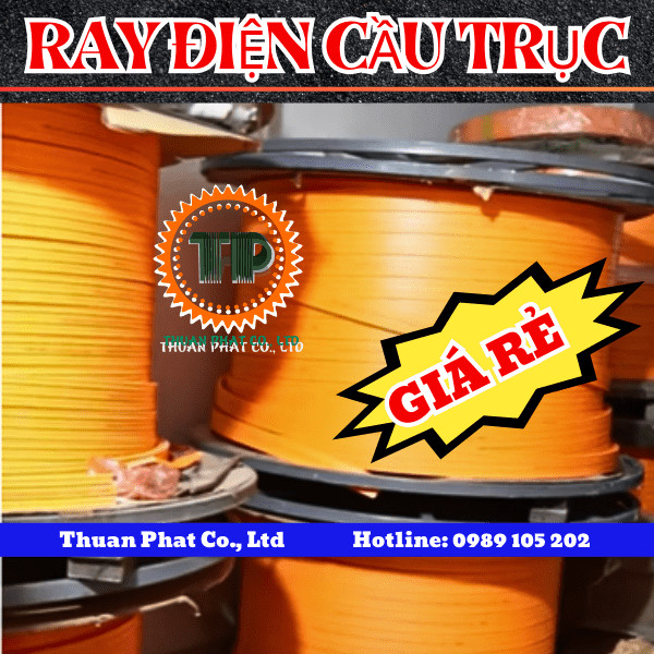 Ray điện an toàn cầu trục 3P-50A Ray điện an toàn cầu trục 3P-50A