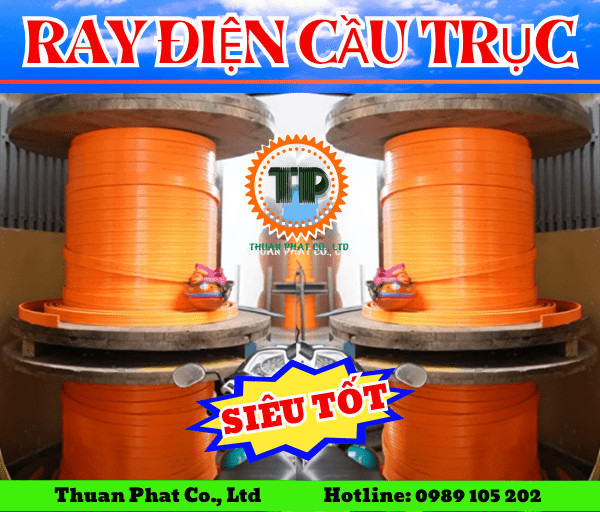 Ray điện an toàn cầu trục 3P-50A Ray điện an toàn cầu trục 3P-50A