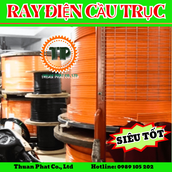 Ray điện an toàn cầu trục 3P-50A Ray điện an toàn cầu trục 3P-50A