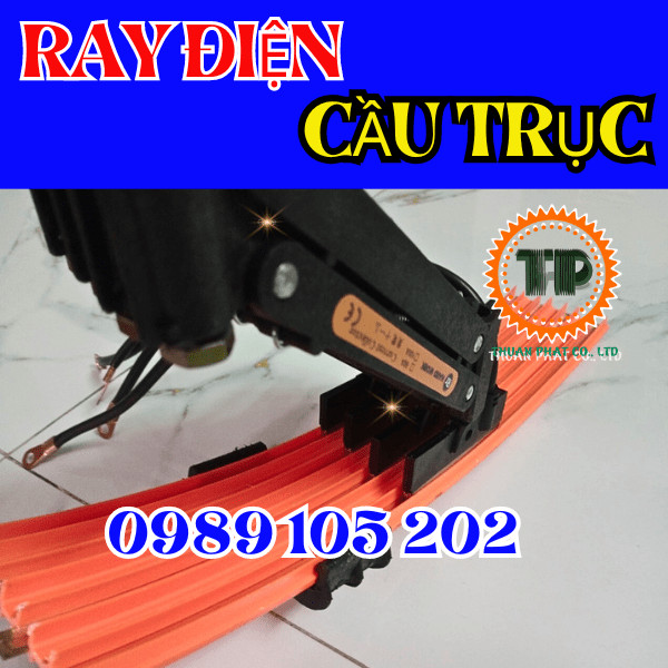 Ray điện an toàn cầu trục 4P-100A Ray điện an toàn cầu trục 4P-100A