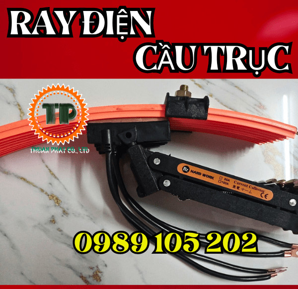 Ray điện an toàn cầu trục 4P-100A Ray điện an toàn cầu trục 4P-100A