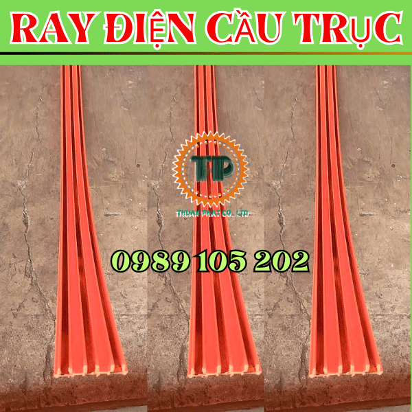 Ray điện cầu trục Ray điện cầu trục