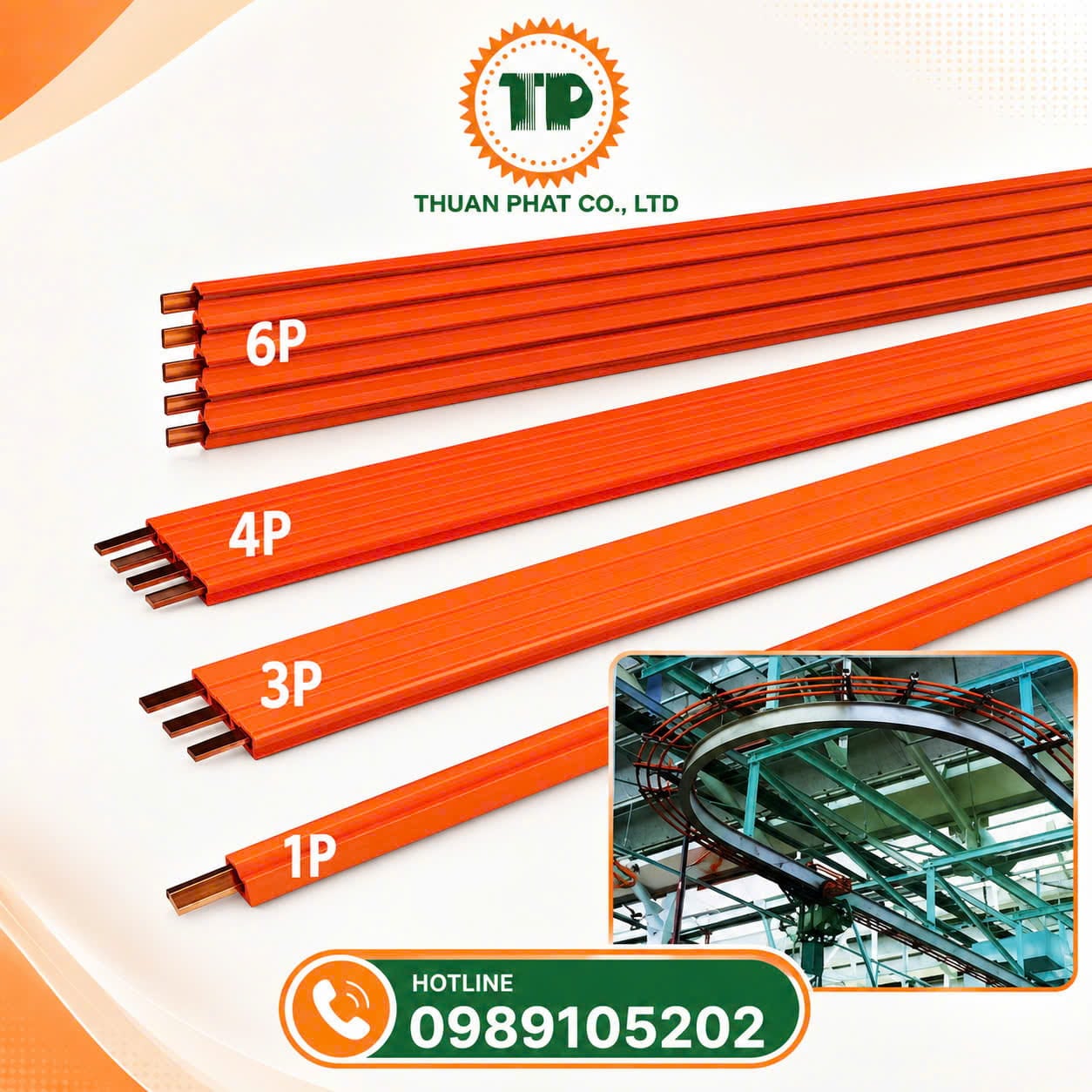 Ray điện cầu trục 3 pha, 4 pha, 6 pha là gì? Cấu tạo, phân loại và ứng dụng chi tiết Ray điện cầu trục 3 pha, 4 pha, 6 pha là gì? Cấu tạo, phân loại và ứng dụng chi tiết