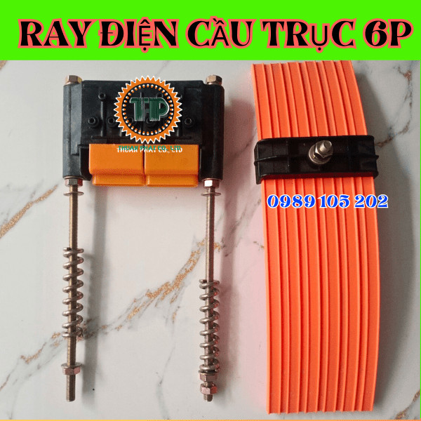 Ray điện cầu trục 6P50A Ray điện cầu trục 6P50A
