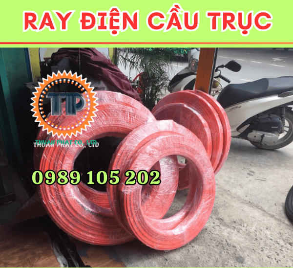 Ray điện cầu trục Kyec Ray điện cầu trục Kyec