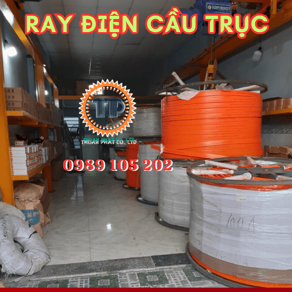 Ray điện cầu trục Kyec Ray điện cầu trục Kyec
