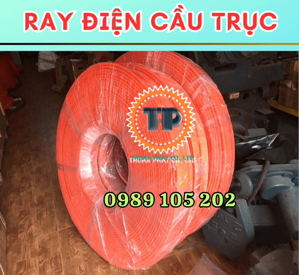 Ray điện cho cầu trục Ray điện cho cầu trục