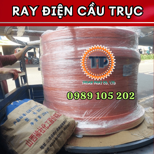 Ray điện cho cầu trục Ray điện cho cầu trục