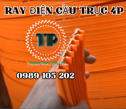 Ray điện thanh quẹt cầu trục Ray điện thanh quẹt cầu trục