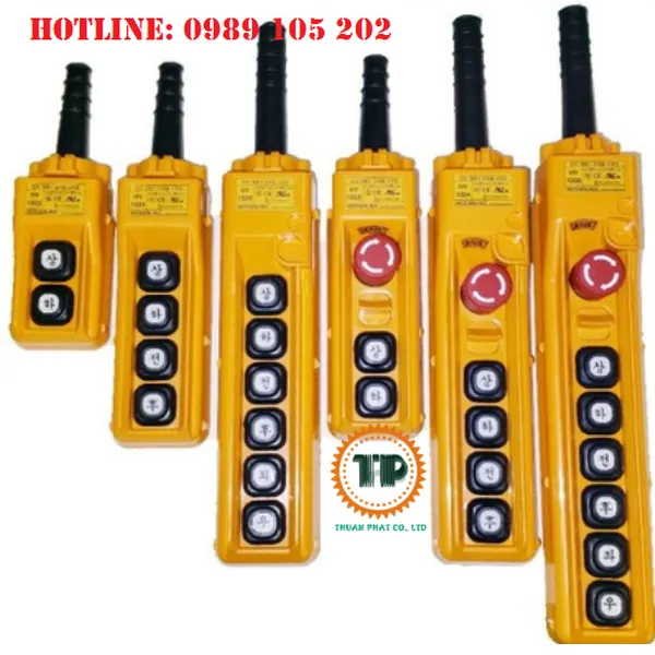 Tay bấm điều khiển cầu trục HY1022 